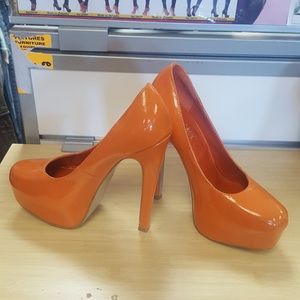 Platform 4"heel higher shoes size 7